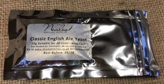NBS Classic English Ale Yeast 12g